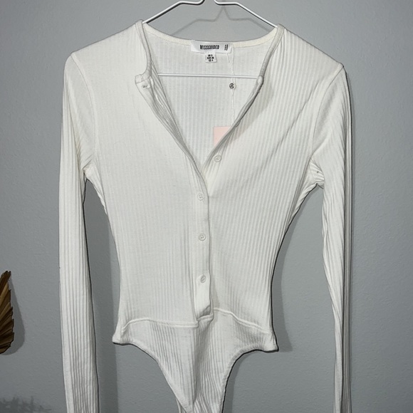 Button up long sleeve bodysuit - Picture 2 of 4